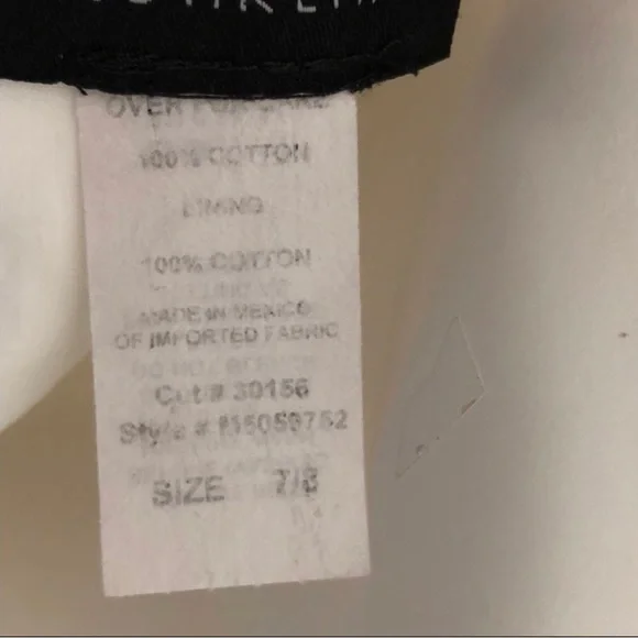 B. Darlin Short White Mini Dress Eyelet Lace Fit & Flare Cutout Back Sz 7/8 - Picture 6 of 12